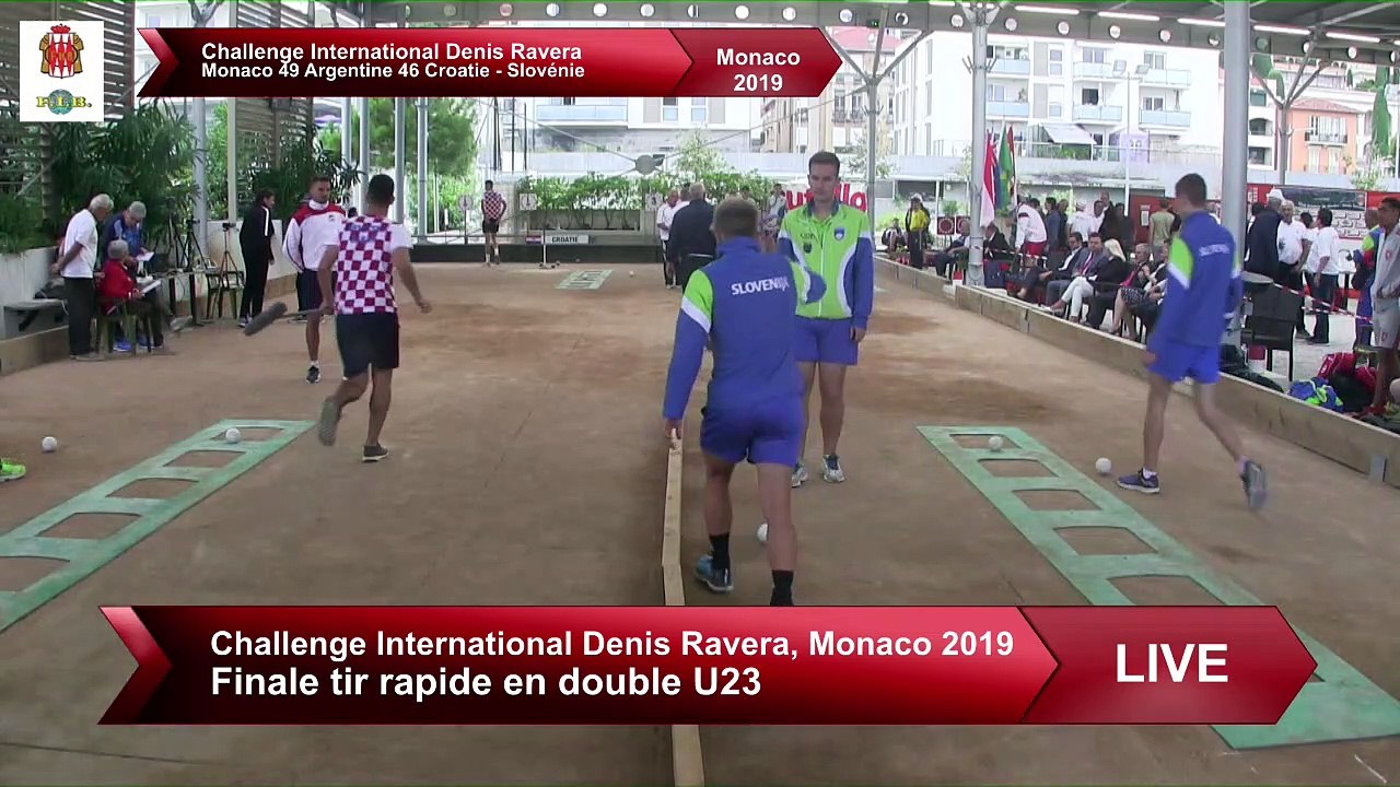 Finale du tir rapide en double U23, Challenge International Denis Ravera, Monaco 2019