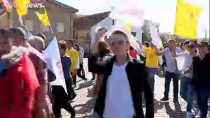 Скачать видео: Portogallo: via alla campagna elettorale, volano i socialisti