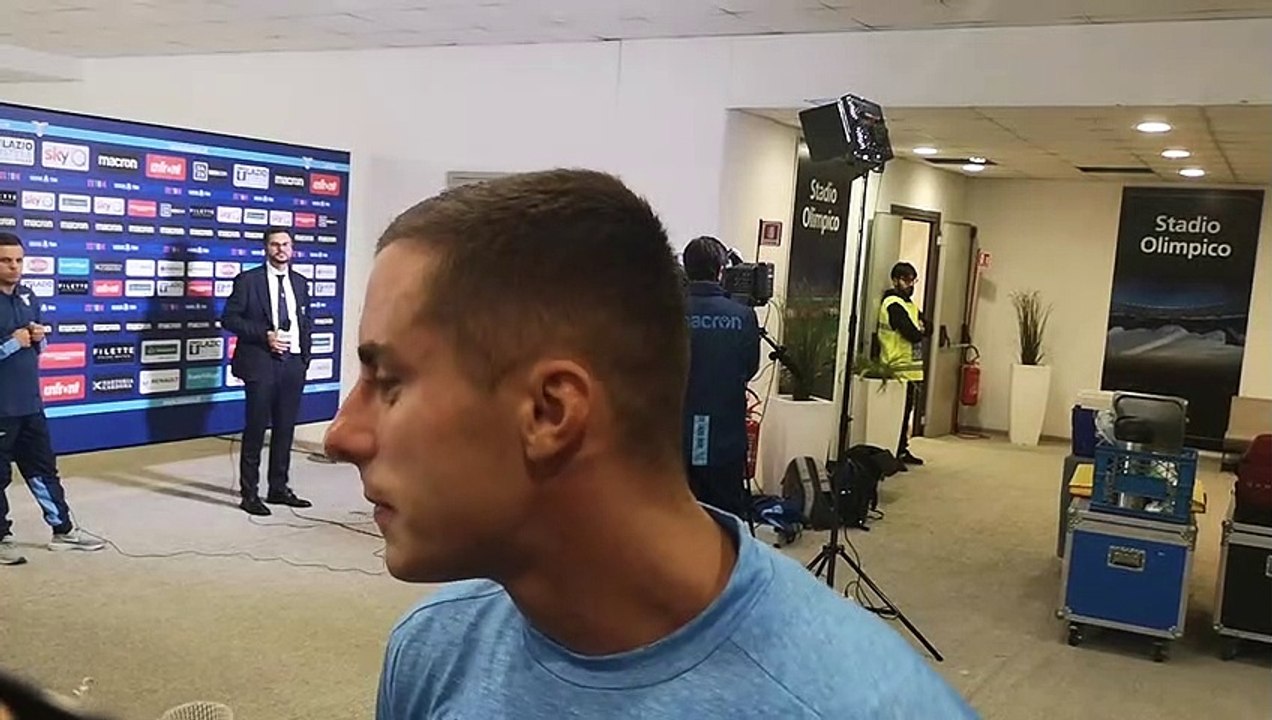Marusic in mixed zone