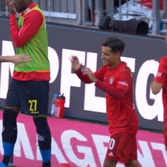 Coutinho scores first Bayern goal