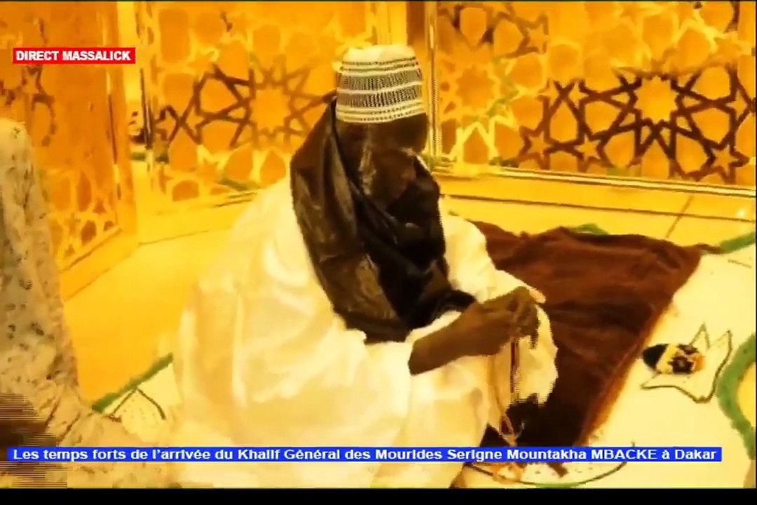 Premiere Priere de Serigne Mountakha  à Massalikul Djinane