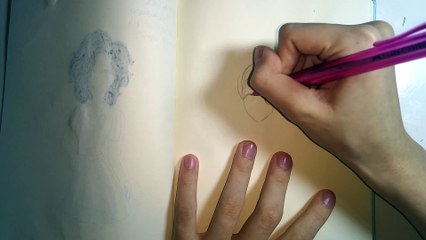 DESENHANDO PERSONAGENS DE ANIME - VIDEL ;)