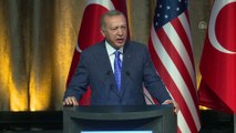 Cumhurbaşkanı Erdoğan: '15 Temmuz gecesi 251 insanımızı şehit eden bu terör örgütünün (FETÖ) maskesini tüm dünyada indireceğiz' - NEW YORK