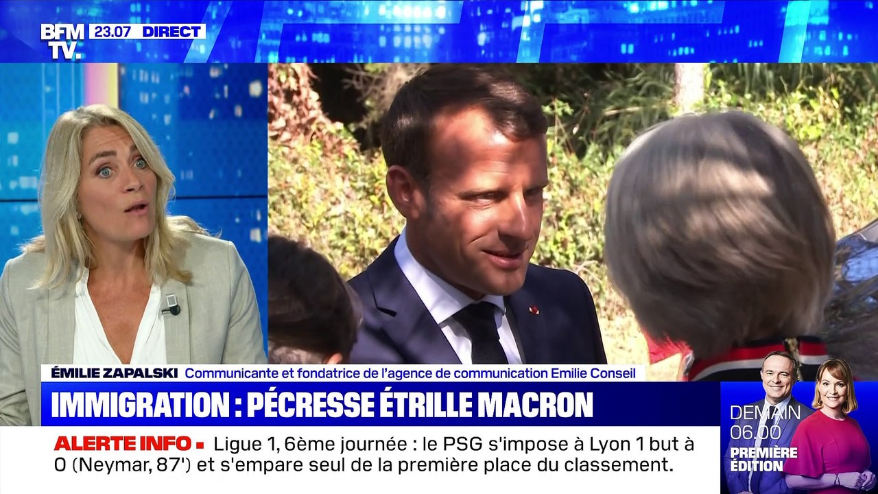 Immigration: Valérie Pécresse étrille Emmanuel Macron - 22/09