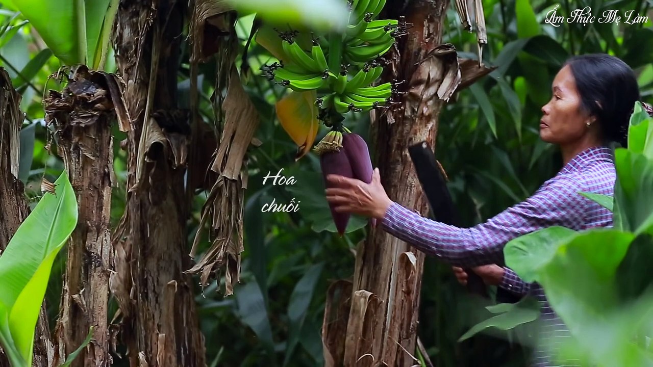 Banana flower mannequin is right to see the homeland to be homesick