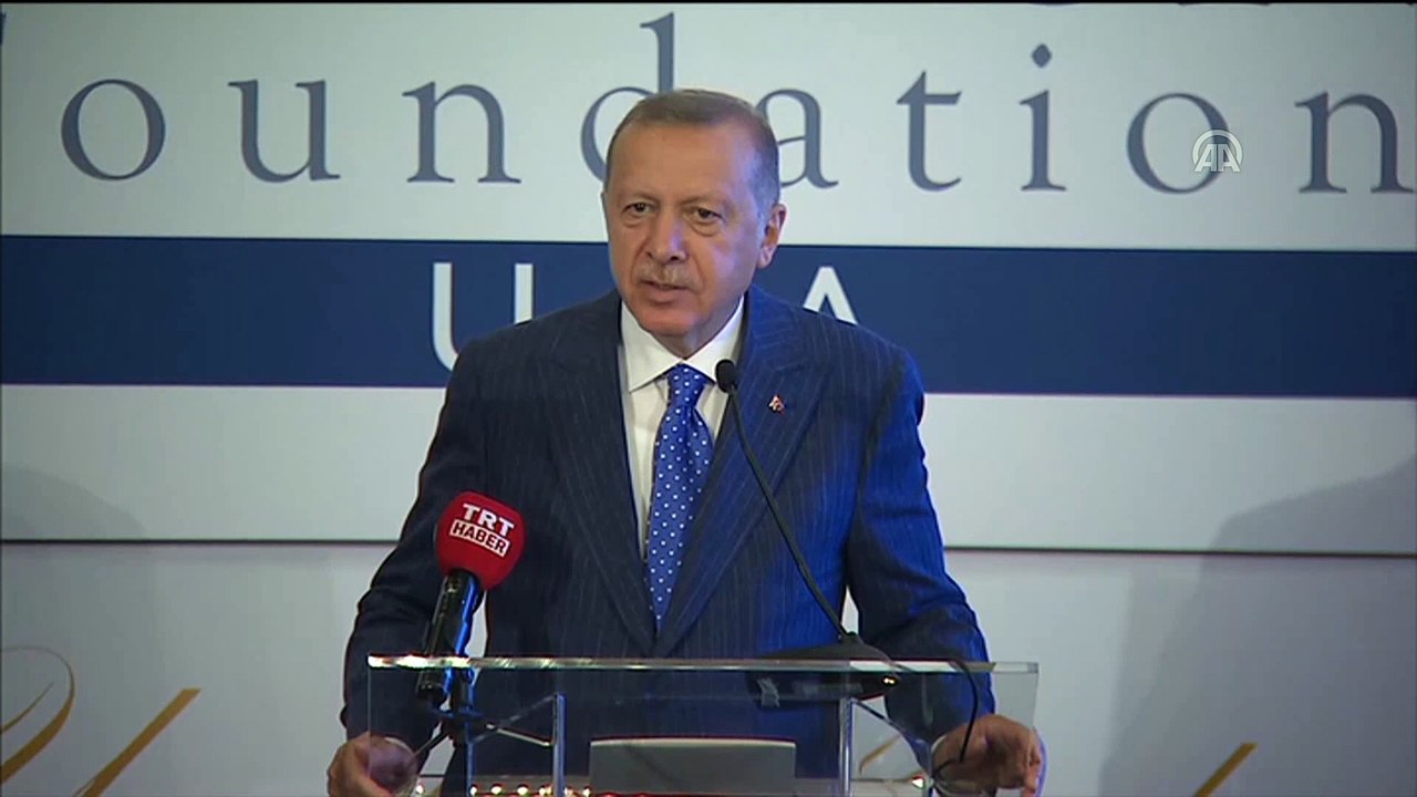 Cumhurbaşkanı Erdoğan: 'Kendi milletine bomba yağdıran mankurtlar gibi, aklınızı ve kalbinizi birilerine asla kiraya vermeyin' - NEW YORK