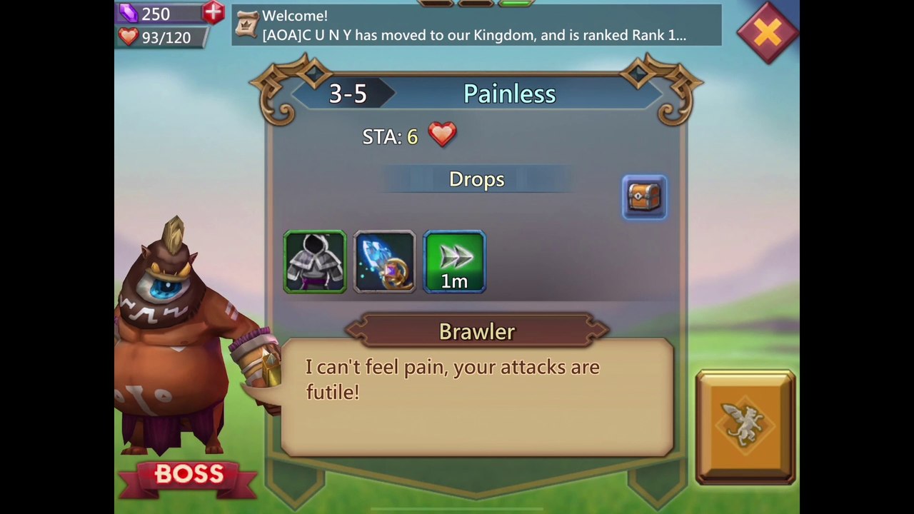 Lords Mobile Chapter 3-5 Normal