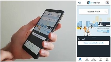 Application Vianavigo : Dématérialisation des titres de transport