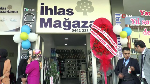 Erzurum’da İhlas Mağazası yeni binası düzenlenen törenle hizmete girdi