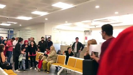 Deprem sırasında Esenyurt Kaymakamlık binasındaki panik kameralara yansıdı