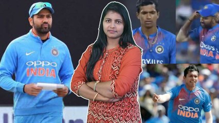 IND vs SA 2019 : Rohit Sharma Angry With Navdeep Saini Advises Him To Use His Brain !