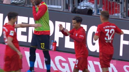 5e j. - Coutinho inscrit son premier but sous les couleurs bavaroises