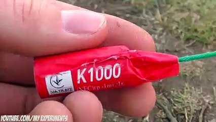 Firecrackers power test