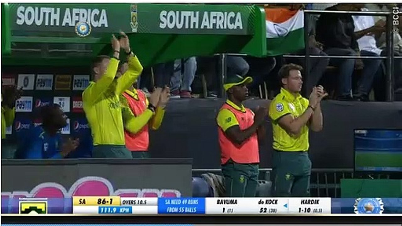 captain de kocks match winning