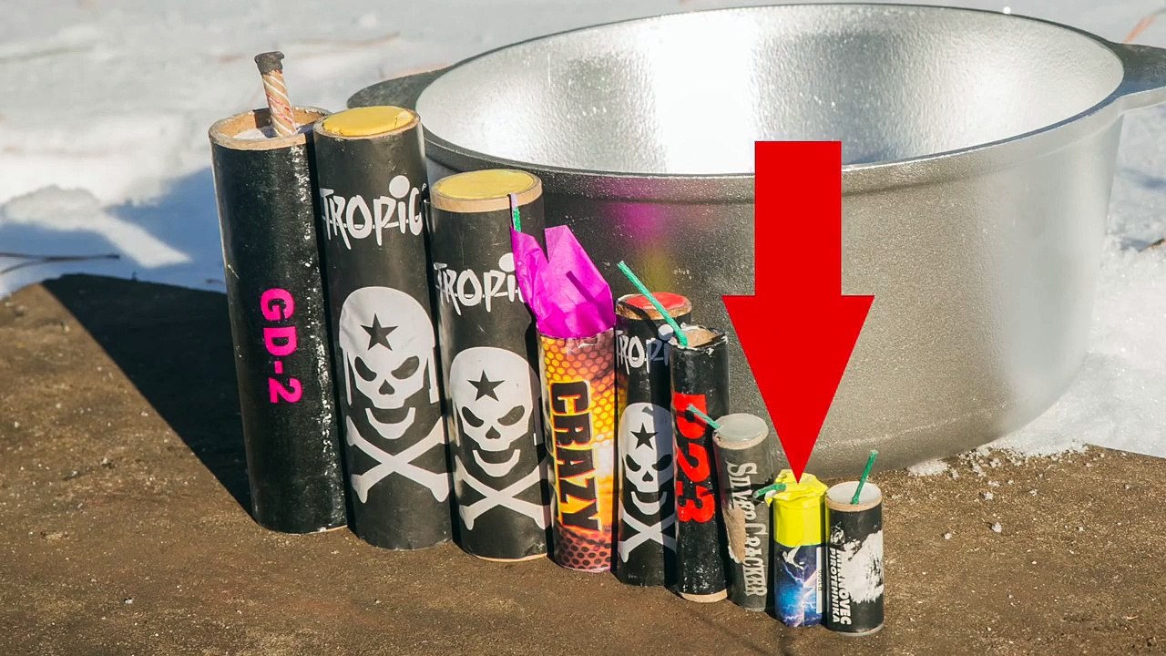 Firecrackers power test