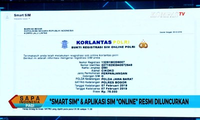 "Smart SIM" & Aplikasi SIM "Online" Resmi Diluncurkan
