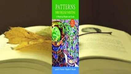 Full version  Patterns for College Writing: A Rhetorical Reader and Guide  For Kindle