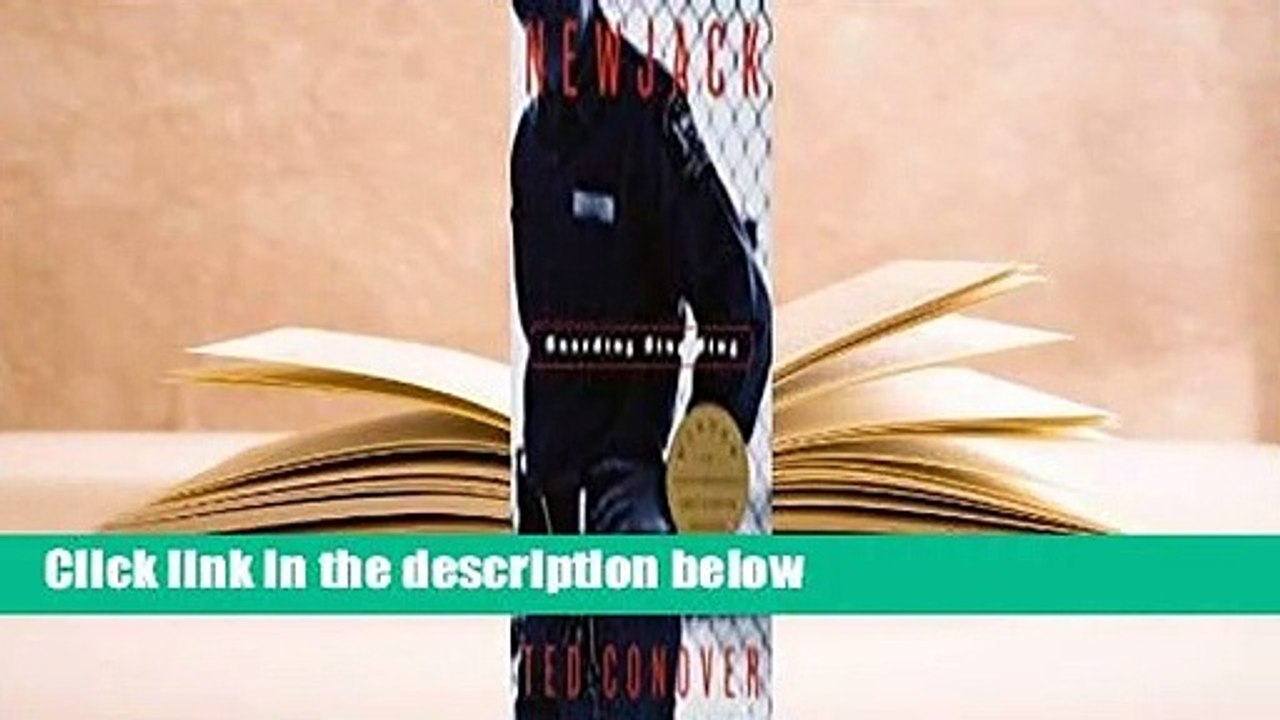 Full E-book  Newjack: Guarding Sing Sing Complete