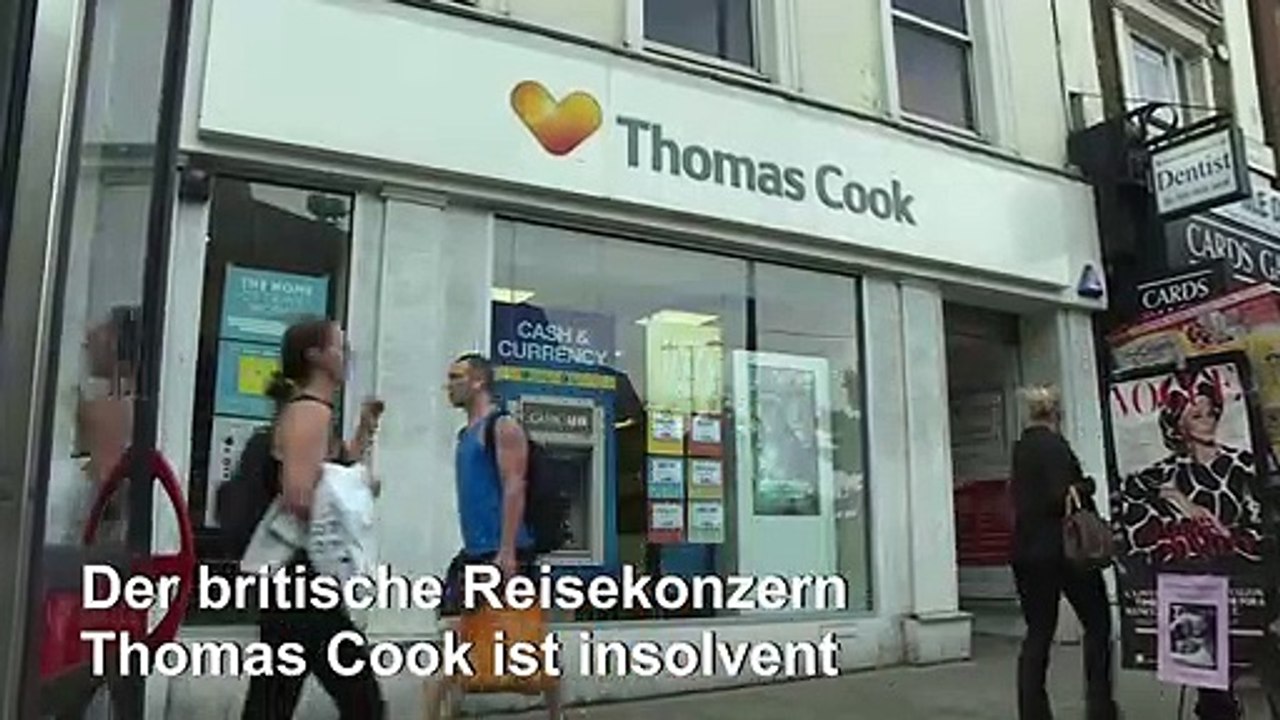 Thomas Cook ist pleite - Condor-Flüge finden statt