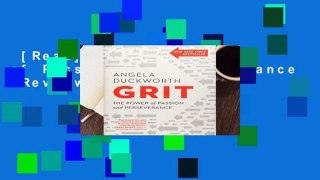 [Read] Grit: The Power of Passion and Perseverance  Review