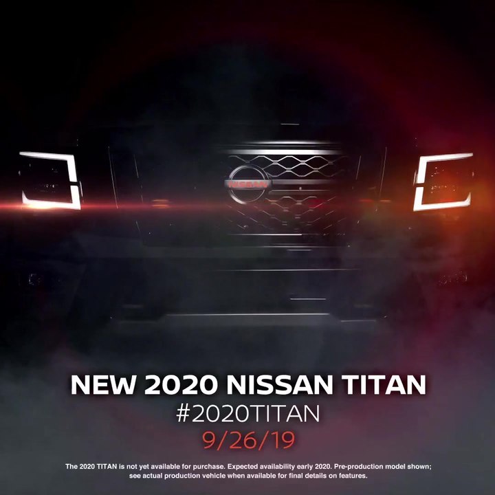 2020 Nissan TITAN Teaser