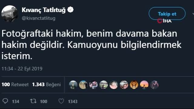 Kıvanç Tatlıtuğ ile fotoğraf çektiren kadın hakim mazeret iznine ayrıldı