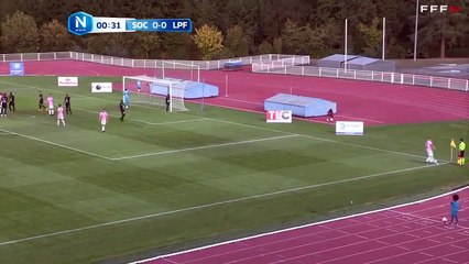 Une super combinaison sur corner qui fait mouche après 45 secondes de jeu