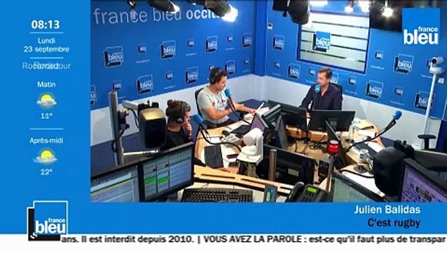 C'EST RUGBY - Je n'ai jamais autant aimé mettre mon réveil à 6h du matin , avoue Julien Balidas