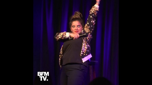 Ma tête, c’est la boule Narta. Découvrez en exclusivité un extrait du spectacle d’Inès Reg sur ses galères dans le métro