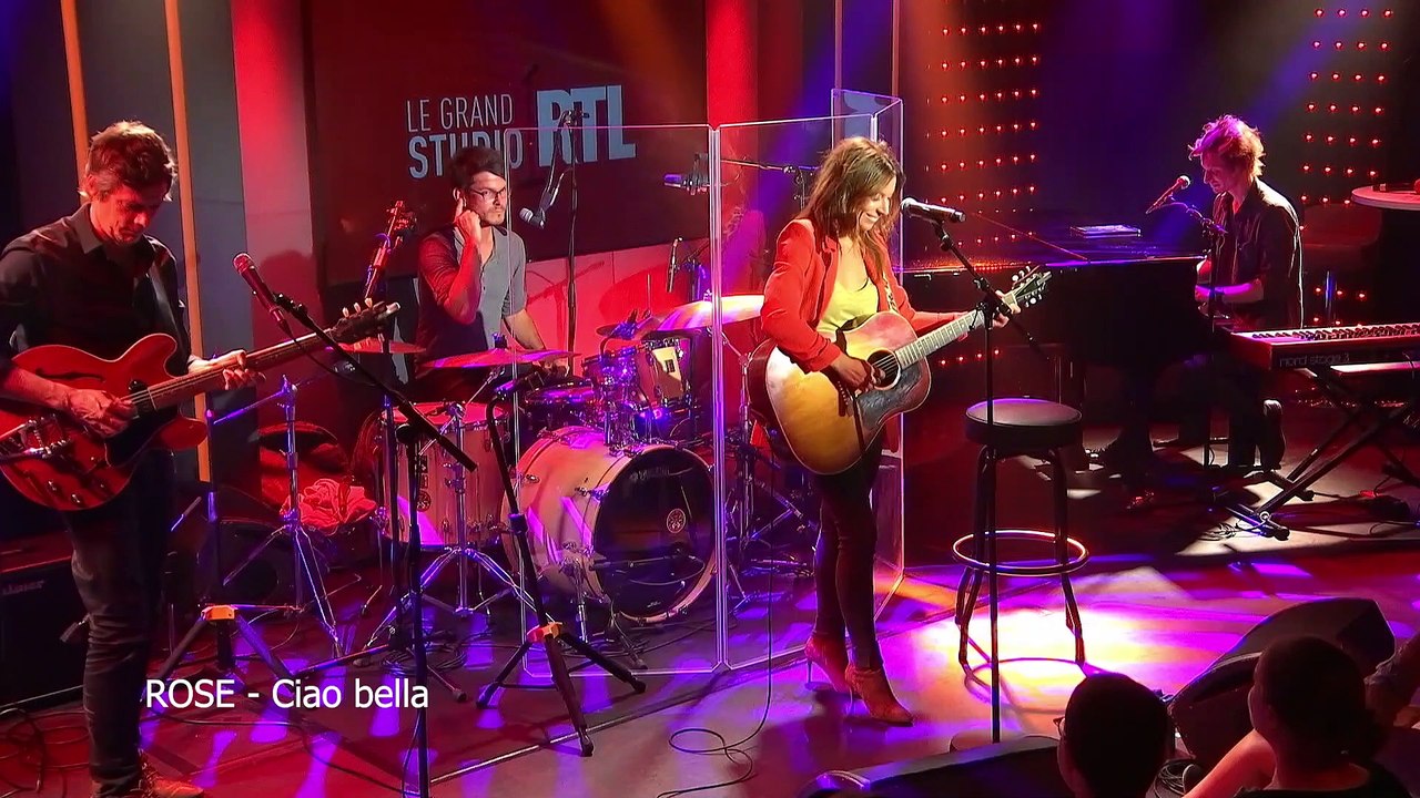 Rose - Ciao Bella (Live) - Le Grand Studio RTL