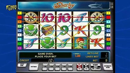Spin City - Игровой автомат Sharky (Шарки, Рыбак)