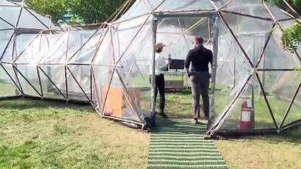 Smog-Zelte beim Klimagipfel: Miese Luft in New York