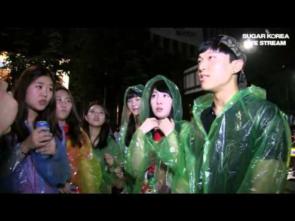 브라질 월드컵 알제리전 광화문 거리응원 슈가코리아 라이브 중계
