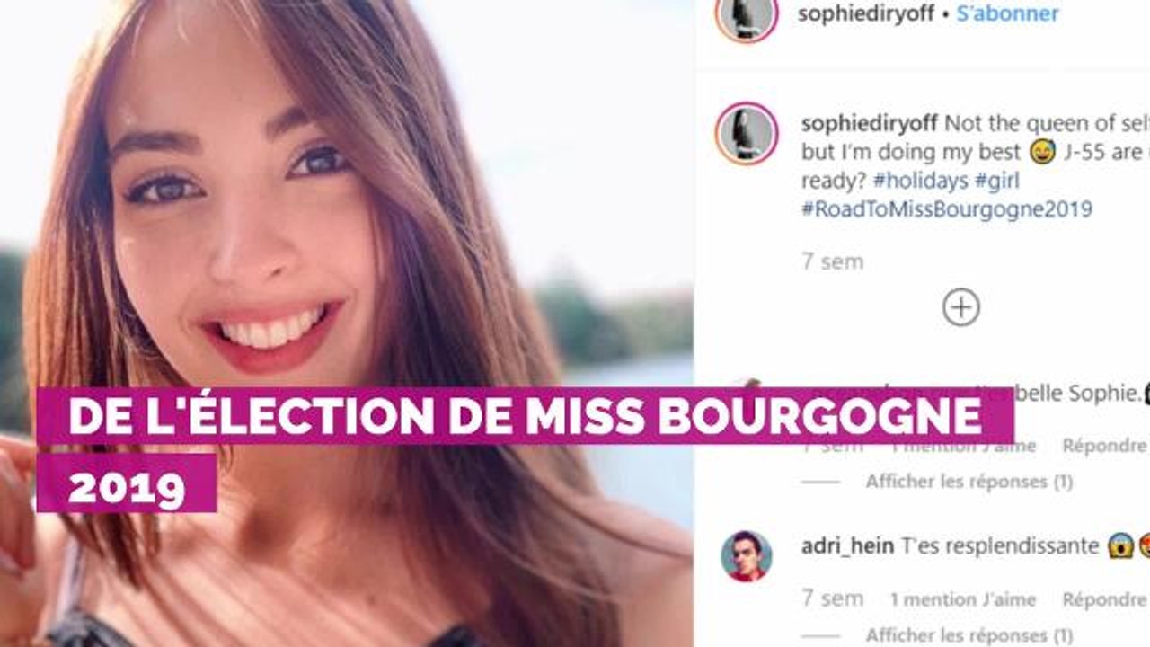 PHOTOS. Miss France 2020 : qui est Sophie Diry, élue Miss Bourgogne 2019 ?