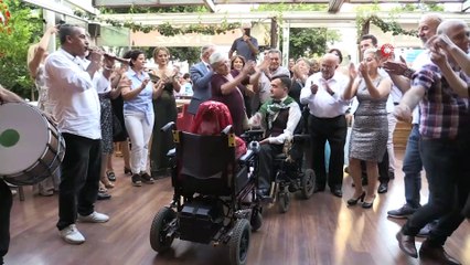 Engelsiz ulaşım aracı gelin arabası oldu