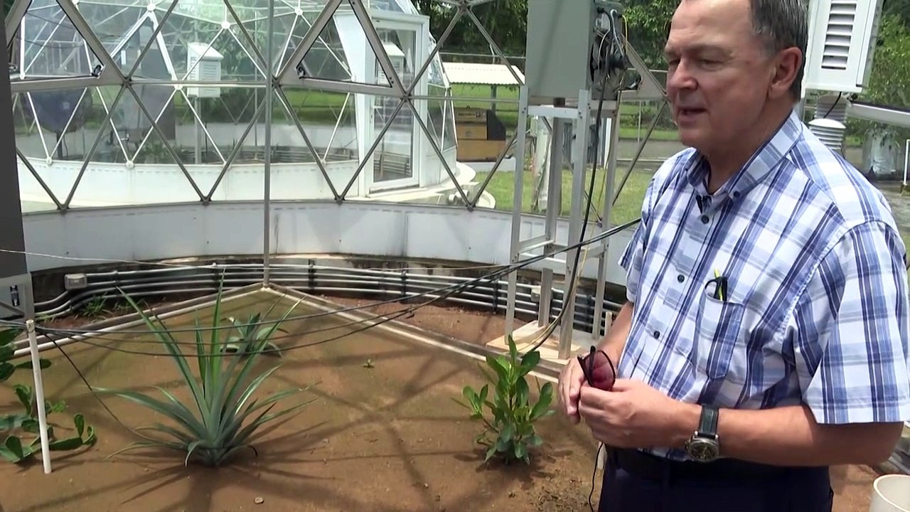 In Panama: Deutscher Forscher simuliert Erderwärmung