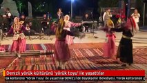 Denizli yörük kültürünü 'yörük toyu' ile yaşattılar