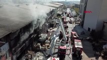 İstanbul başakşehir ikitelli organize sanayi bölgesi'nde yangın