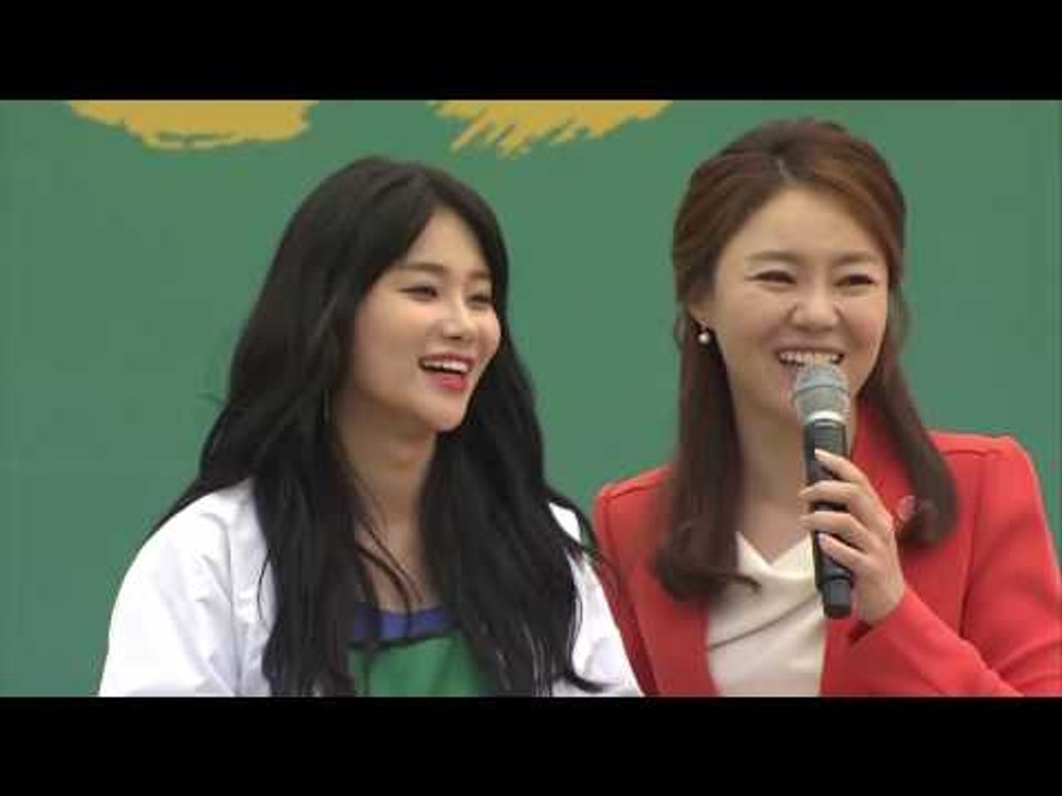 제3회 한돈데이(2016.10.01) AOA와 함께하는 햄버거 만들기
