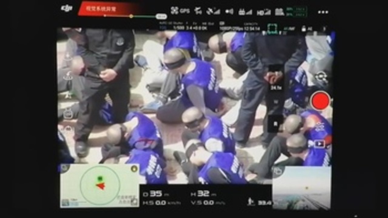 Marise Payne califica de "perturbador" un vídeo de uigures detenidos en China