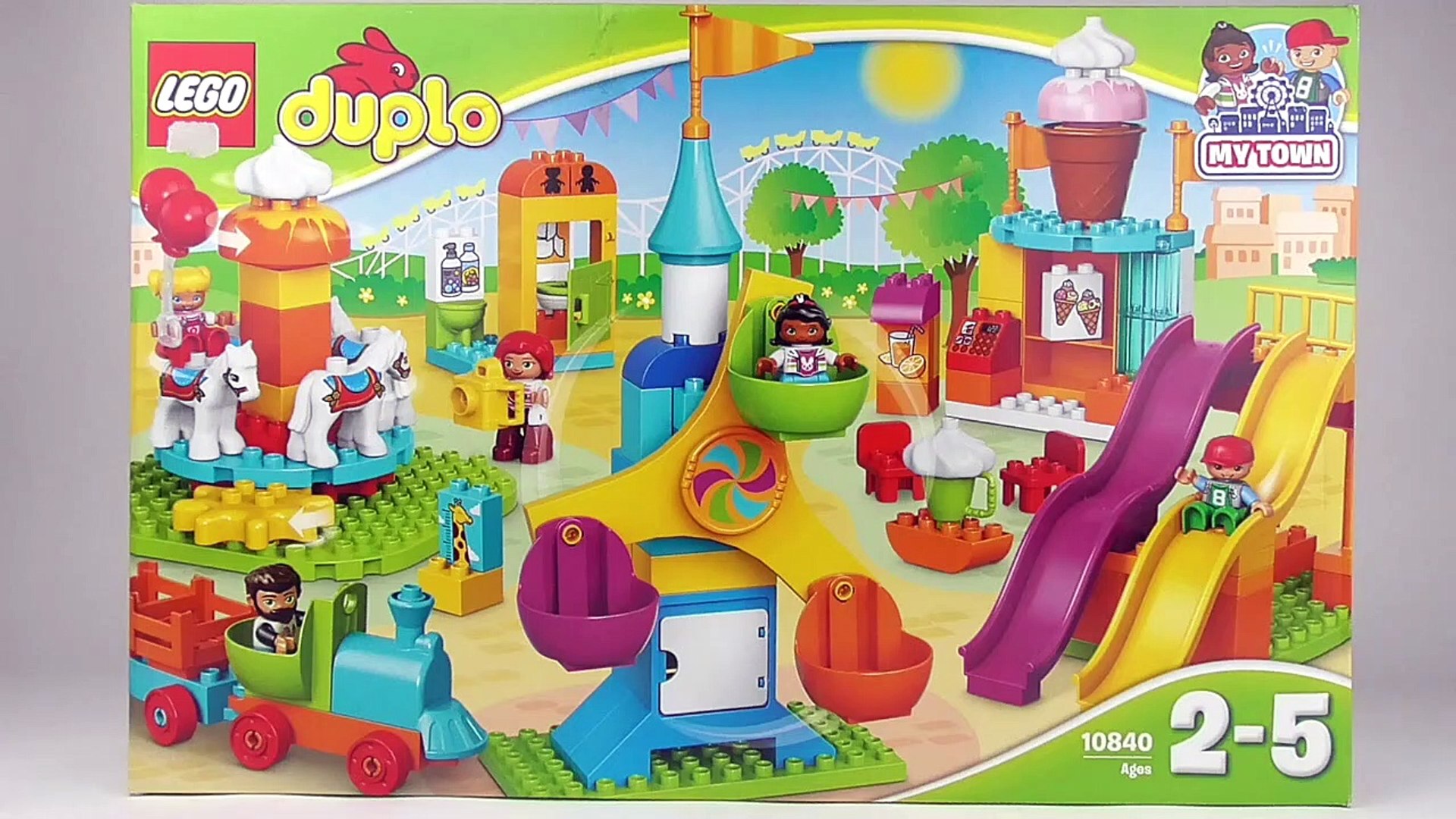 Learn Colors for Kids with LEGO DUPLO Big Fair (10840) Toy - video  Dailymotion