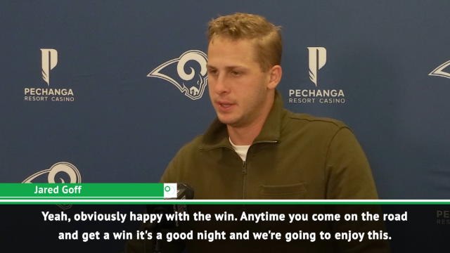 Rams had to rely on defense to beat Browns - Goff