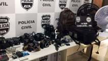 GDE recupera equipamentos fotográficos furtados no Cancelli