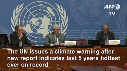 New report: Last five years set to be hottest on record