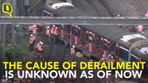 8 Hurt as Passenger Train Derails In Hong Kong During Rush Hour