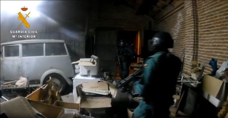 Registro de la Guardia Civil en Sabadell