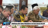 Bahas RUU KUHP, Pimpinan DPR Temui Presiden di Istana