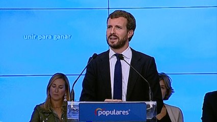 Casado se ofrece para liderar una mayoría centrada