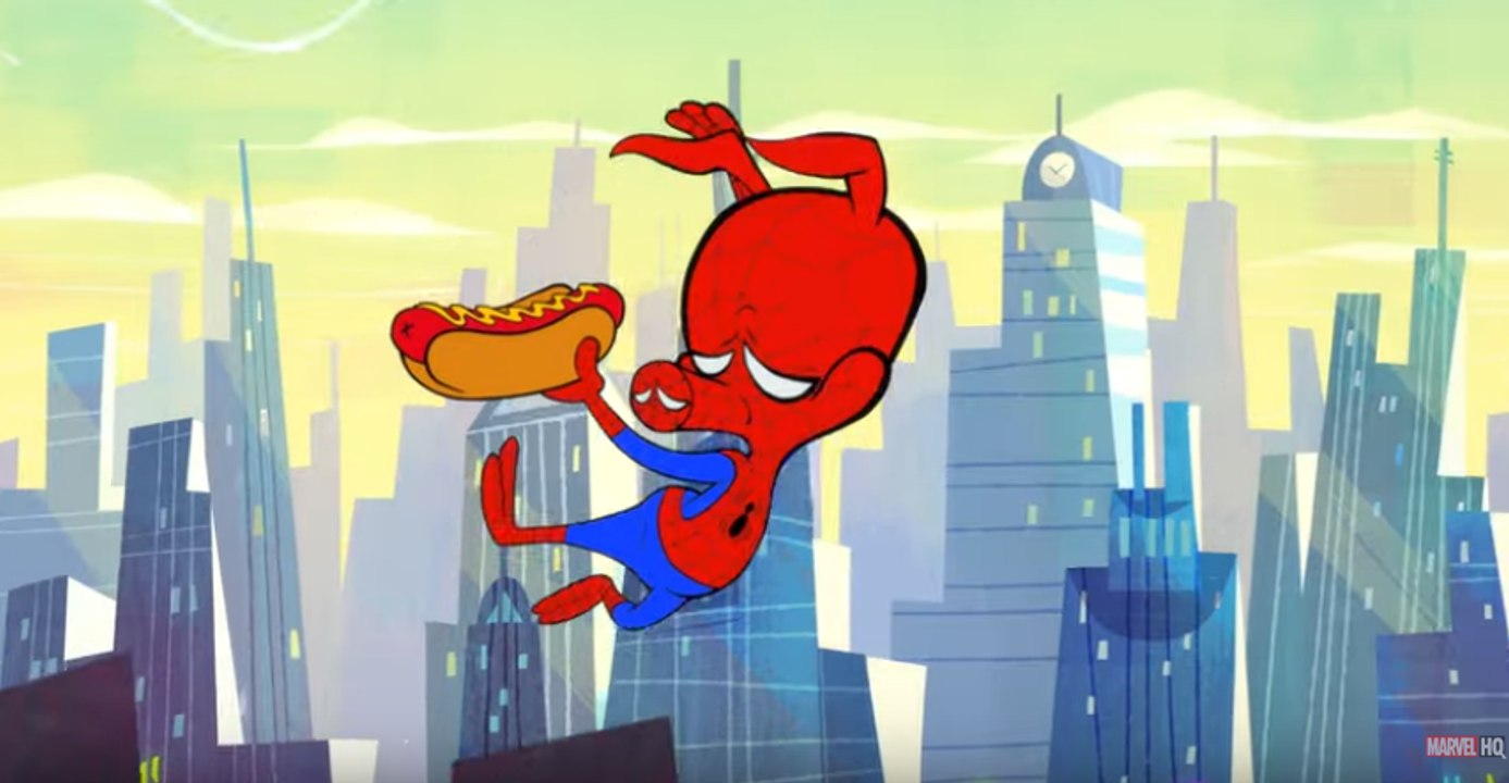 Spider-Ham-  Caught in a Ham Animated Short - Spider-Man Into The Spiderverse