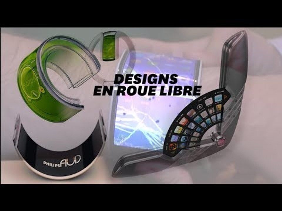 Avant le Galaxy Fold de Samsung, les concepts de smartphone pliable les plus étranges